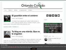 Tablet Screenshot of orlandocotado.com